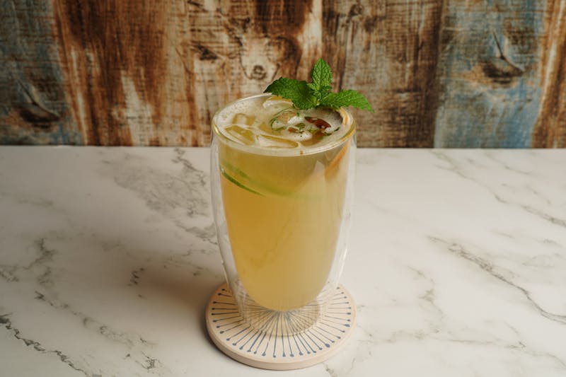 Birthday celebration party setup at Imos Pizza restaurant